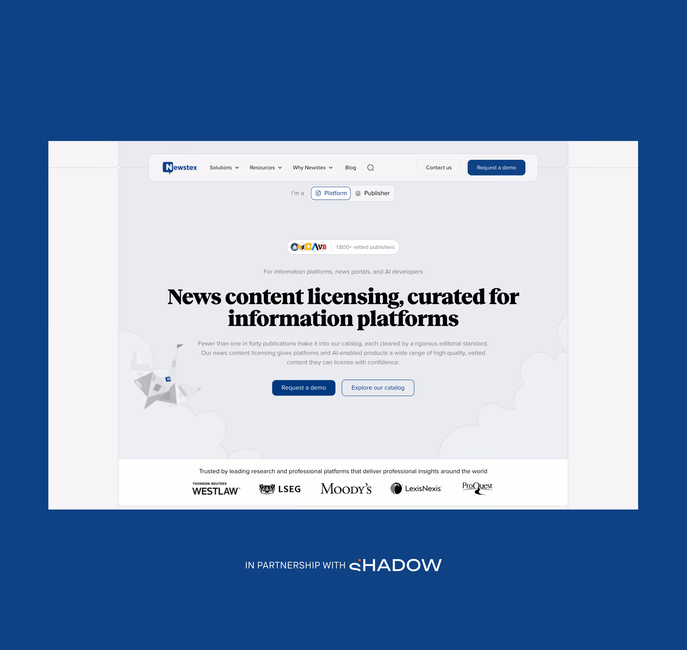 newstex project work image